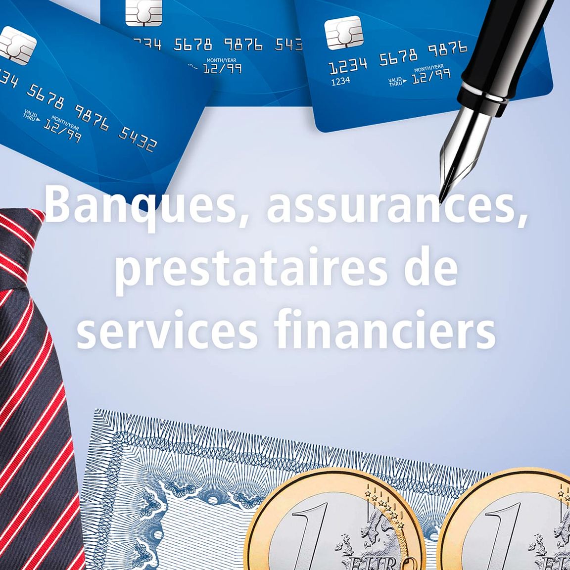 Banques, assurances, prestataires de services financiers